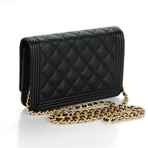 boy bag wallet on chain chanel